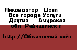 Ликвидатор › Цена ­ 1 - Все города Услуги » Другие   . Амурская обл.,Райчихинск г.